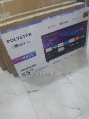 Polystar 55" Smart Tv – Ultra Hd , Wi-Fi Enabled