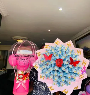 Flower and Money Bouquet