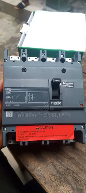 McCb 4pole Original Breaker 250amp 4pole