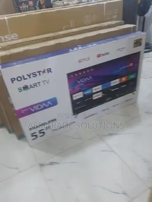 Polystar 55" Smart Uhd Tv – Powerful Picture, Modern Design