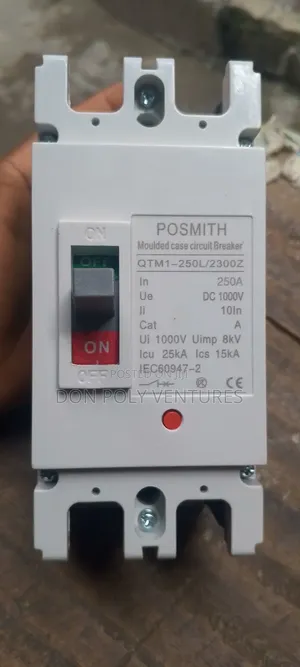 Original Dc Breaker 250amp 2pole Schneider and Posmith