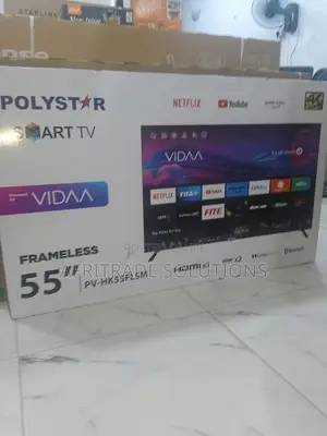 Polystar 55" Ultra Hd Tv – Netflix, Youtube, Hdmi