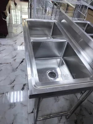 Commercial Industrial Kitchen Sink Double Bowl