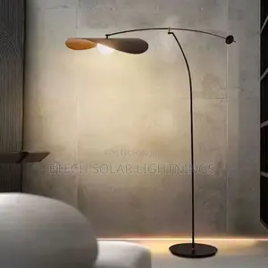 Modern Creative Leaf Adjustable Standing Floor Lamp
