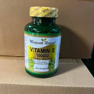Medpath Natural Vitamin E 1000iu X100 Softgels