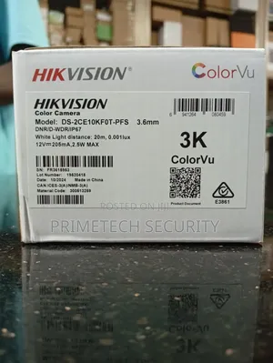 Security Hikvision Colorvu
