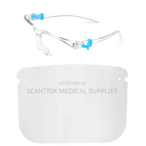 Multipurpose Face Shield With Spectacle Support