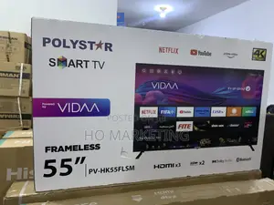 Polystar 55′′ Led Smart Tv Pv‐Hk55flsm – Sleek Design