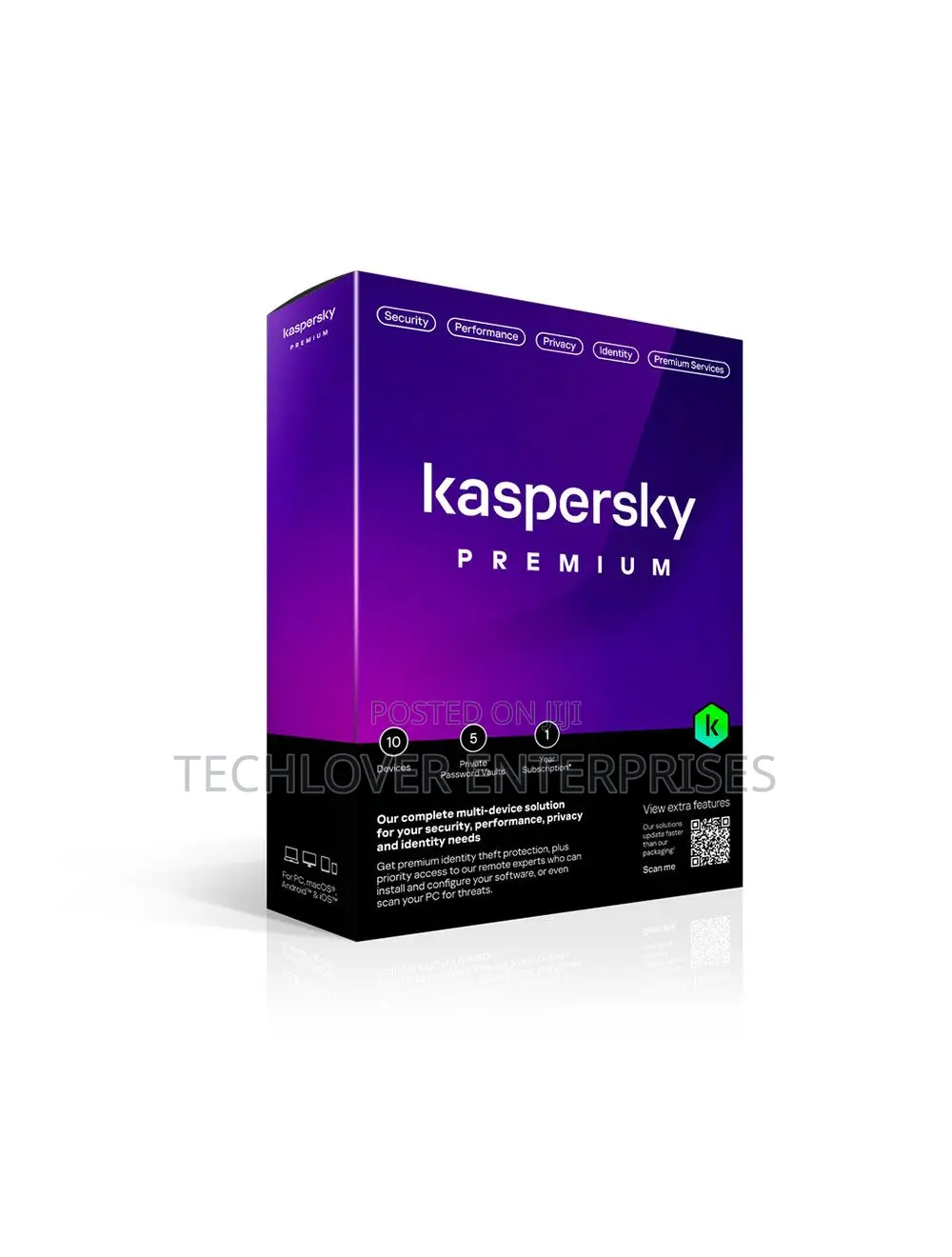 Kaspersky Premium 2 Years 5/10/20 Devices