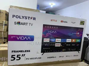 Polystar 55′′ Smart Tv Pv‐Hk55flsm – Thin Bezels