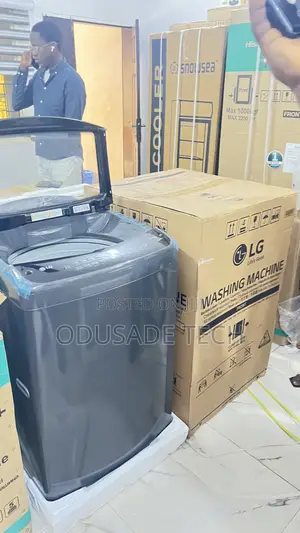 Lg Smart Washing Machine – 19 Kg Top Load – T19h3sdht2