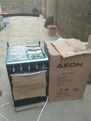 50x50 Aeon Agc5031 3 Gas Cooker +1 Electric Standing Oven