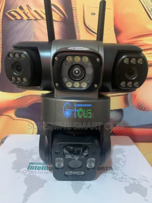 Solar Camera. Triple Lens PTZ Solar Camera