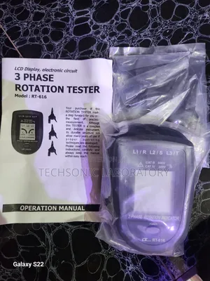 Lutron 3 Phase Rotation Tester Model-Rt 616