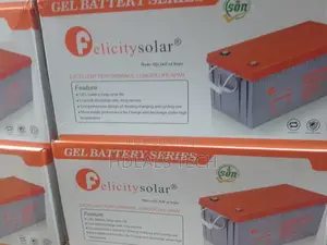 Felicity 200ah/12v G12v200ah‐S – Gel Deep Cycle for Solar
