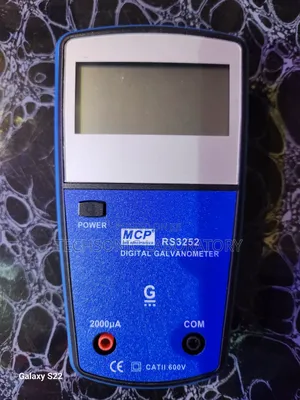 MCP Rs3252 Digital Galvanometer