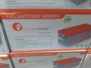 High‐Capacity 200 Ah 12 v Gel Battery – Felicity G12v200ah‐S