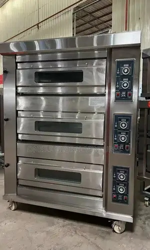 6 Trays Industrial Commercial Oven Gas
