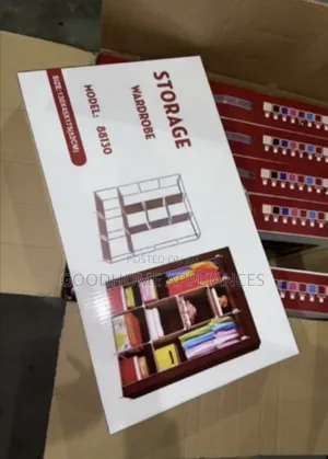 Foldable Double Rod Wardrobe