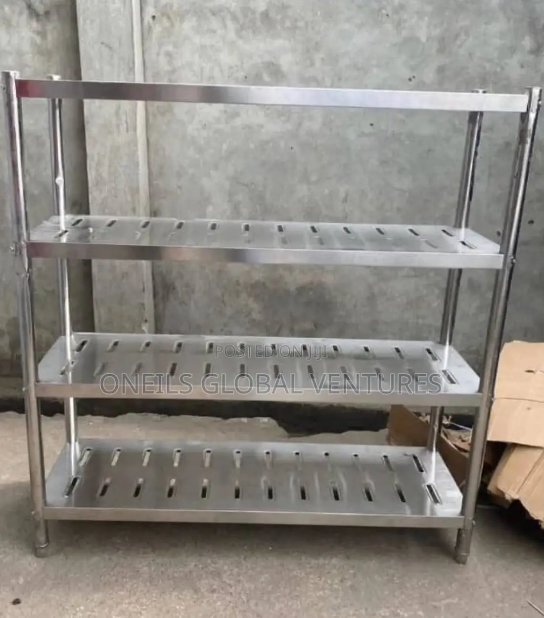 5ft Stainless Steel Shelves