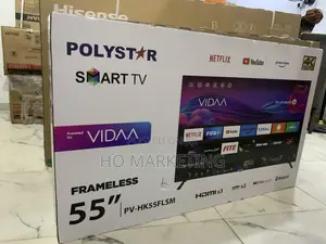 Polystar 55′′ Smart Tv Pv‐Hk55flsm – 2 Hdmi + 2 Usb Ports