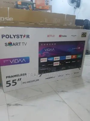 Polystar Tv 55" Uhd Smart – Fast Streaming Crisp Display