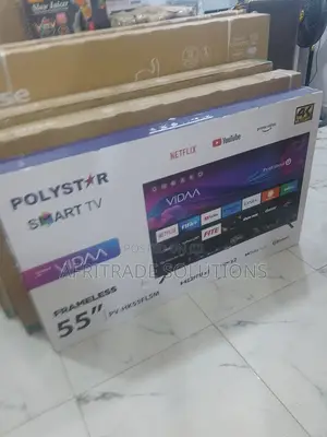 Polystar 55" Smart Tv – Stunning Visuals, Smart Features