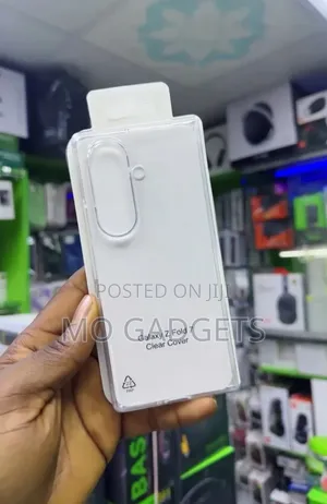 Galaxy Fold 7 Crystal Clear Case With Screen Protector