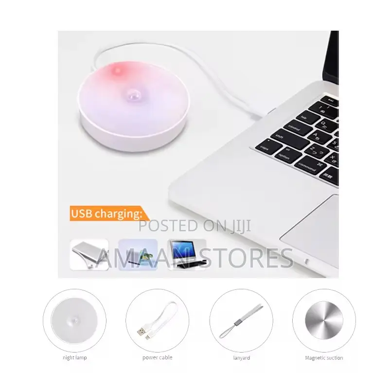 Motion Sensor Light (Usb Rechargeable) – Auto Night Light