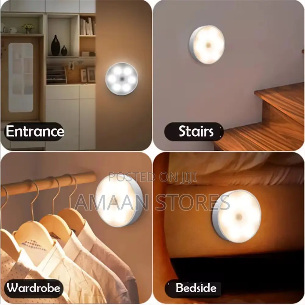 Motion Sensor Light (Usb Rechargeable) – Auto Night Light
