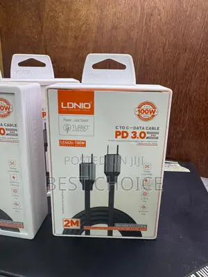 Ldnio Type C to Type C Cable 2 Meter 100w