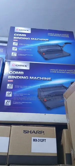 Comix Comb Binding Machine