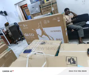 Massive Display! Hisense 85u9n Smart Tv