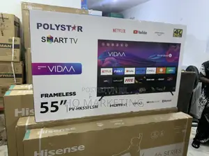 Polystar 55′′ Smart Tv Pv‐Hk55flsm – Clear Motion, Smart Ui