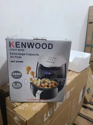Kenwood Air Fryer Akf600wb –6.5l Large Capacity, 2800w Power