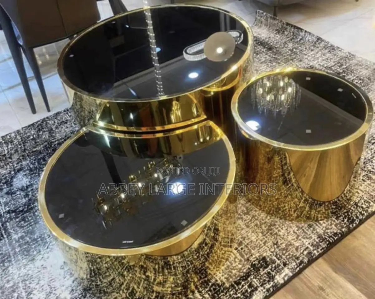 Gold Center Table