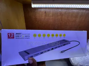 12 Ports Dual Hdmi Hub Usb C Multifunctional Adapter