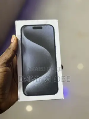New Apple iPhone 15 Pro 128 GB Black