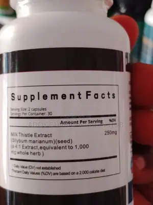 Milk Thirstle for Liver X60 Caps