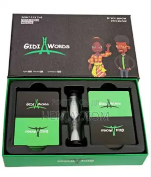 Gidi Words and Other Christian, Fun-Family 18+ Card Games Christmas 