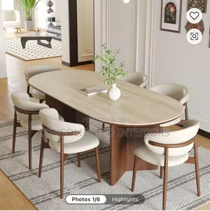 Classic Design Luxury Dining Set by 6