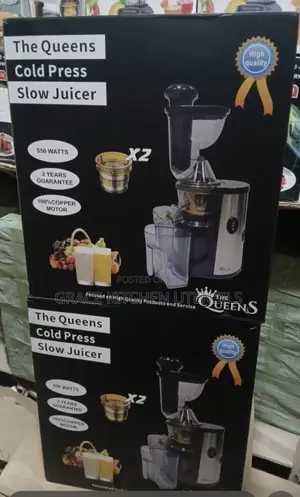 The Queens Cold Press Slow Juicer
