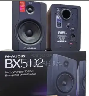 The M-Audio Bx5 D2 Next-Generation 70-Watt Bi-Amplified .