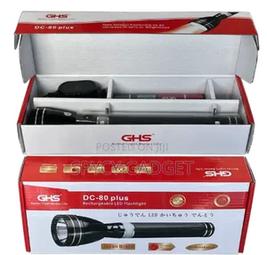 Super Bright Rechargeable Led Flashlight Ghs