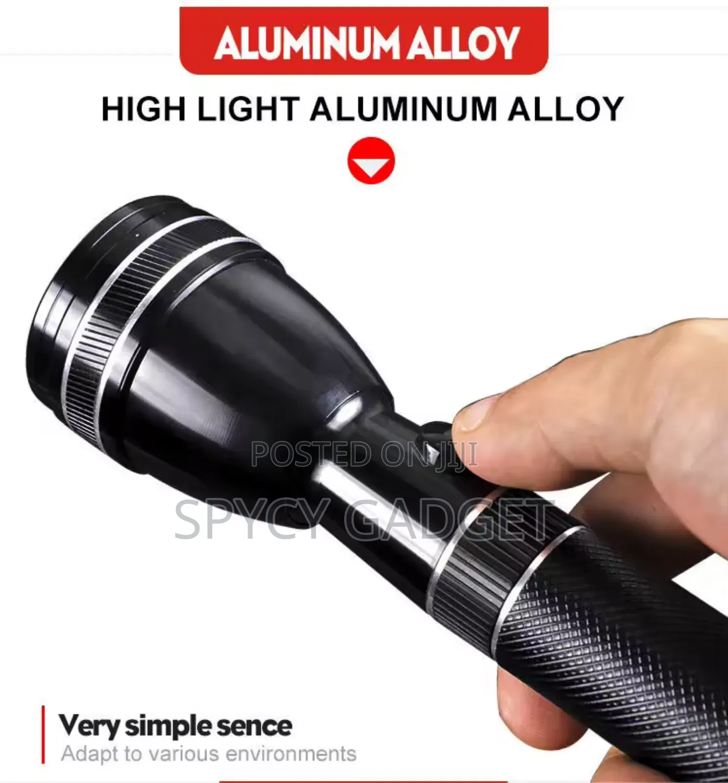 Super Bright Rechargeable Led Flashlight Ghs