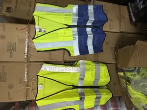Color Combination Reflective Jacket With Zip
