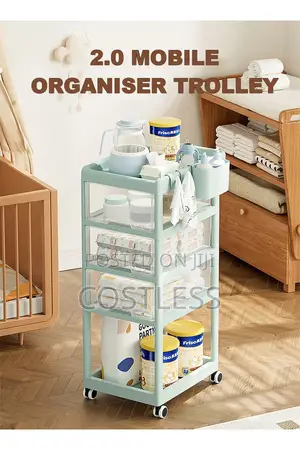 Beautiful Baby Storage Multipurpose Trolley Cart