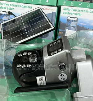 Motion Tracking Solar Cctv 4g Camera