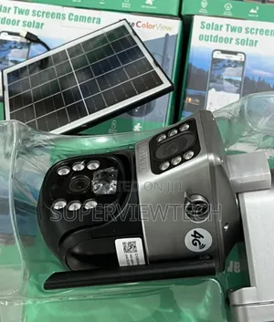Solar Ai Motion Tracking CCTV Camera