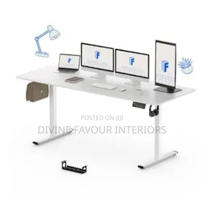 Modern Electric Adjustable Computer Long Desk- 1.6 M